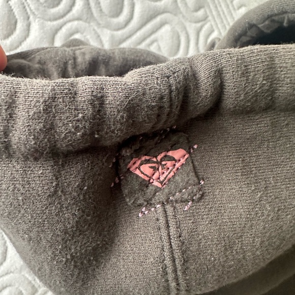Roxy dark grey hoodie - Picture 2 of 4